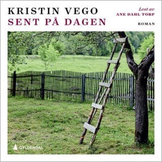 Sent på dagen – Kristin Vego, lydbokens omslag