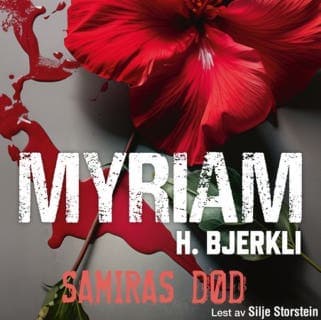 Samiras død – Myriam H. Bjerkli, lydbokens omslag
