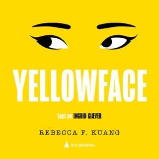 Yellowface – Rebecca F. Kuang, lydbokens omslag