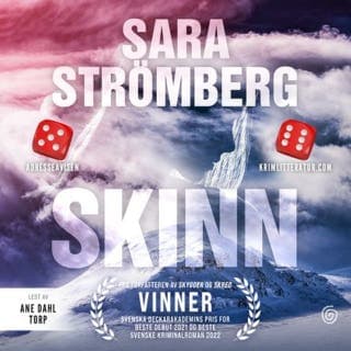 Skinn – Sara Strömberg, lydbokens omslag