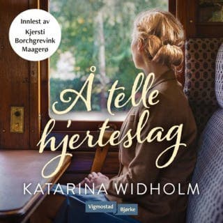 Å telle hjerteslag – Katarina Widholm, lydbokens omslag