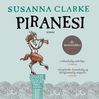 Piranesi – Susanna Clarke, lydbokens omslag