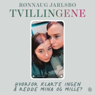 Tvillingene – Rønnaug Jarlsbo, lydbokens omslag