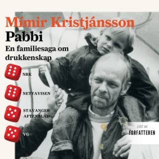 Pabbi – Mímir Kristjánsson, lydbokens omslag