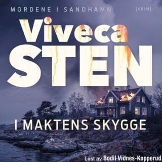 I maktens skygge – Viveca Sten, lydbokens omslag