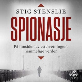 Spionasje – Stig Stenslie, lydbokens omslag