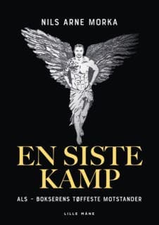 En siste kamp – Nils Arne Morka, lydbokens omslag