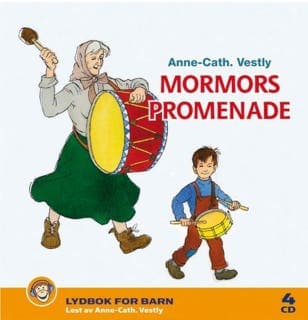 Mormors promenade – Anne-Cath. Vestly, lydbokens omslag