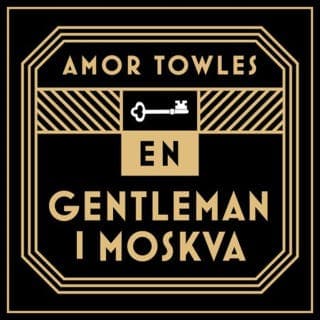 En gentleman i Moskva – Amor Towles, lydbokens omslag