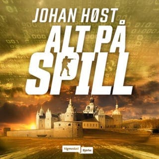 Alt på spill – Johan Høst, lydbokens omslag