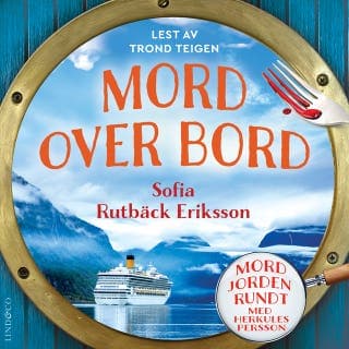 Mord over bord – Sofia Rutbäck Eriksson, lydbokens omslag