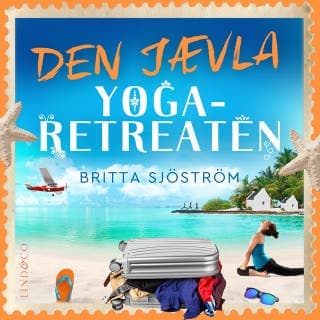 Den jævla yoga-retreaten – Britta Sjöström, lydbokens omslag