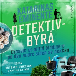 Gresset er alltid blodigere på den andre siden av hekken – Mattias Boström og Sofia Rutbäck Eriksson, lydbokens omslag