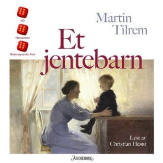 Et jentebarn – Martin Tilrem, lydbokens omslag