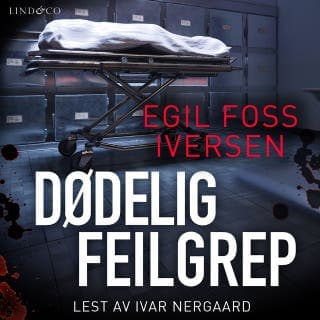 Dødelig feilgrep – Egil Foss Iversen, lydbokens omslag