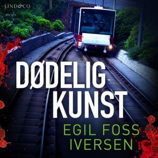 Dødelig kunst – Egil Foss Iversen, lydbokens omslag