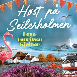 Høst på Seilerholmen – Lene Lauritsen Kjølner, lydbokens omslag